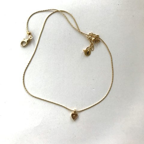 Kalp Minimal Steampunk Kolye