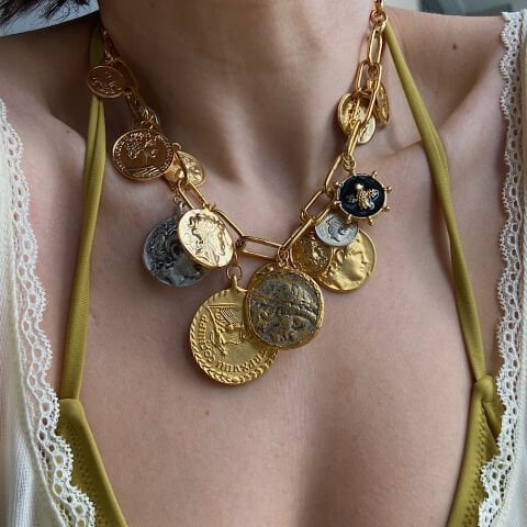 Empire Charms Madalyon Kolye