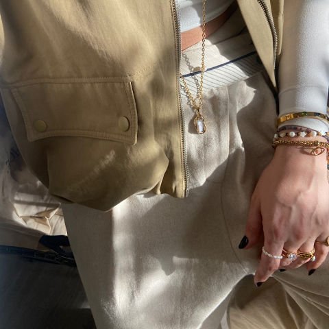 Goldie Barok İncili Uzun Kolye