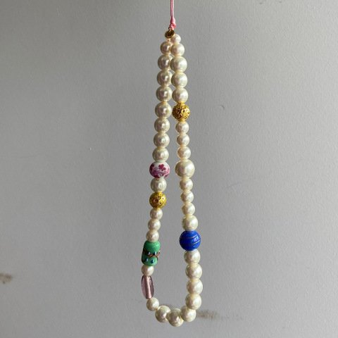 Blue Japanese Telefon Askısı