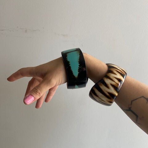 Coastal Safari Chunky Bangle Bileklik Set