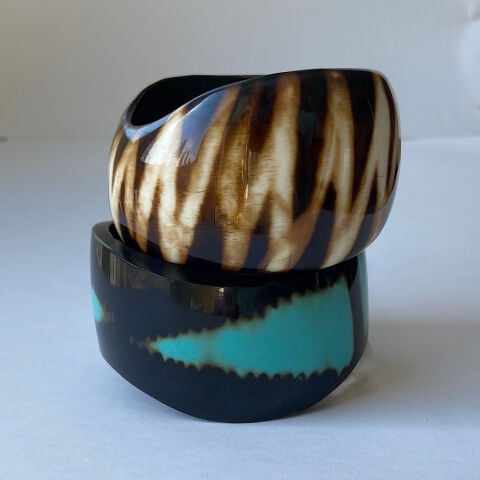 Coastal Safari Chunky Bangle Bileklik Set