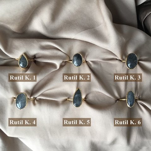 Rutil Kuvars Yüzük