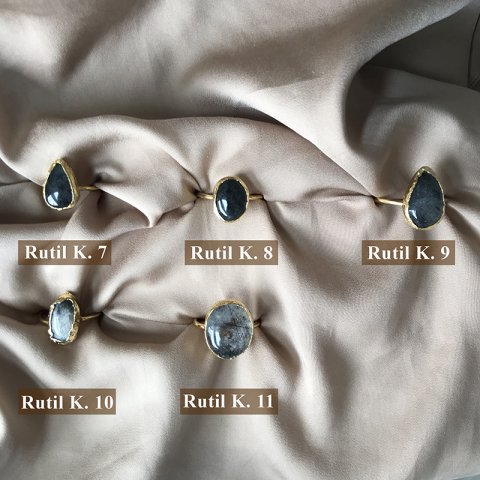 Rutil Kuvars Yüzük