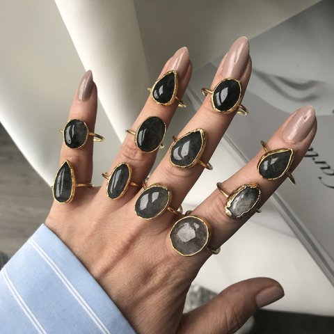 Rutil Kuvars Yüzük