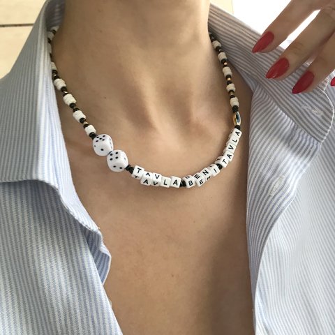 Tavla Beni Tavla Kolye