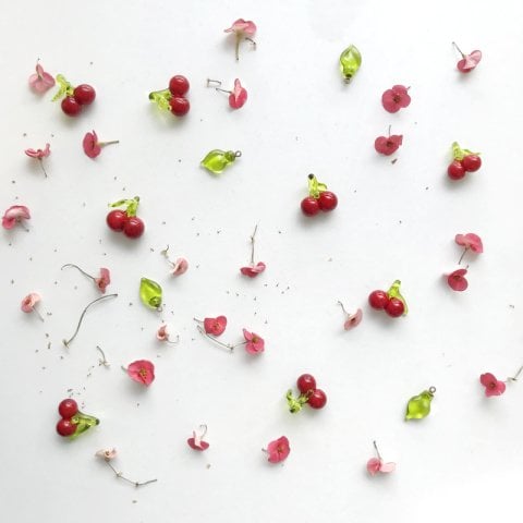 Cherry Bomb Kiraz Küpe