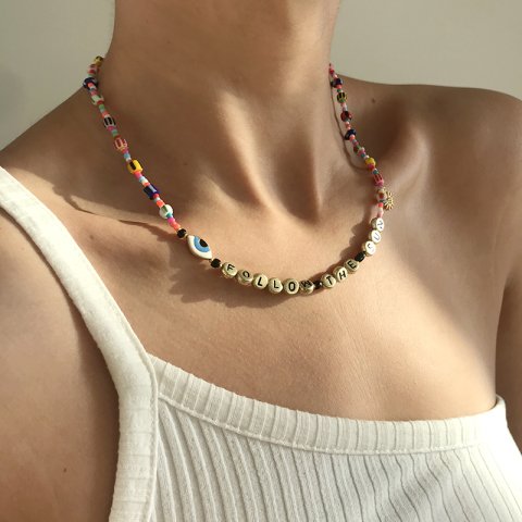 Follow The Sun Kişiselleştirilebilir Kolye