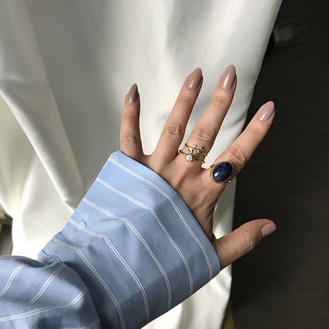 Opak Florit Taş Yüzük