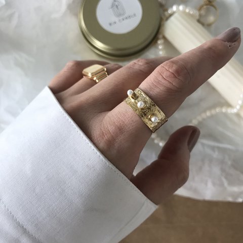 Üç Gözlü İnci Yüzük