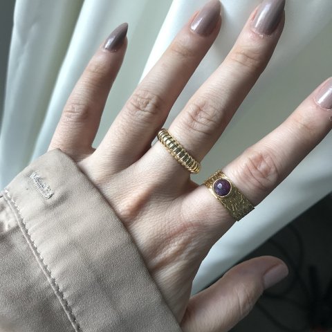 Vintage Akik Taş Yüzük