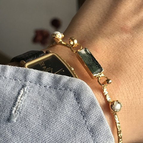 Malahit Taşı Bileklik