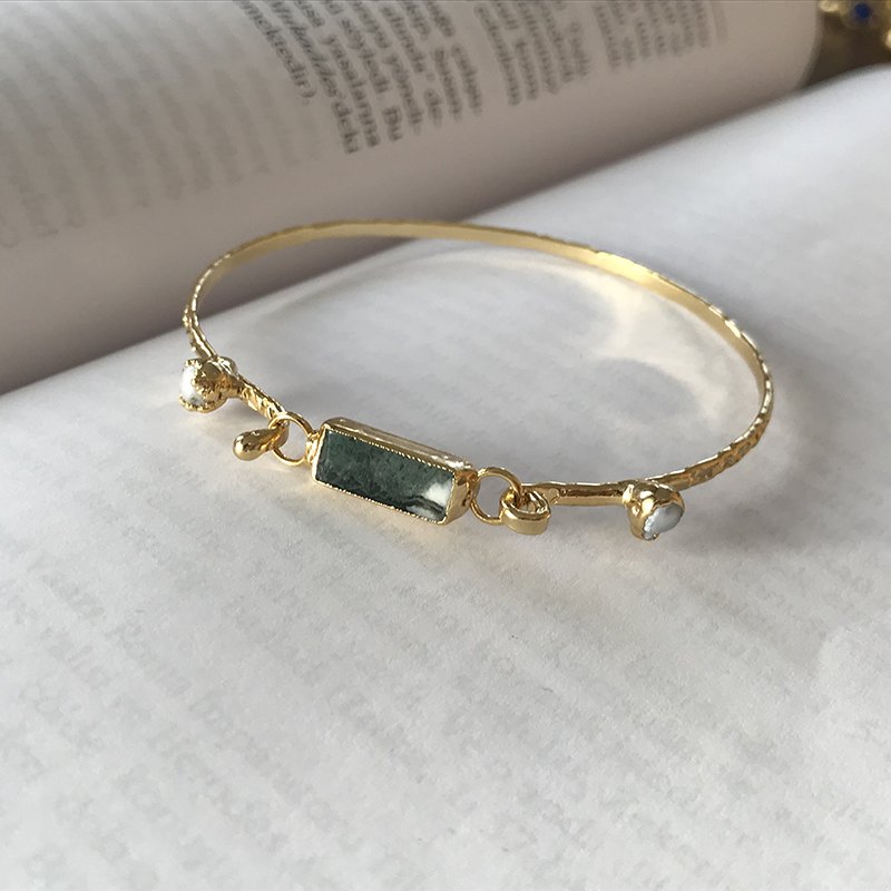 Malahit Taşı Bileklik