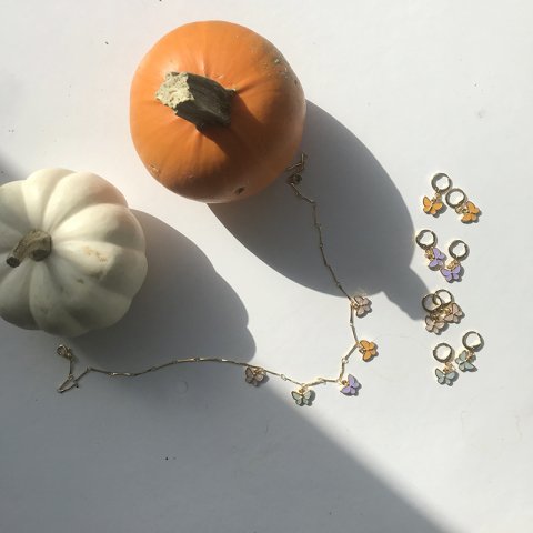 PastelFly Kelebek Kolye