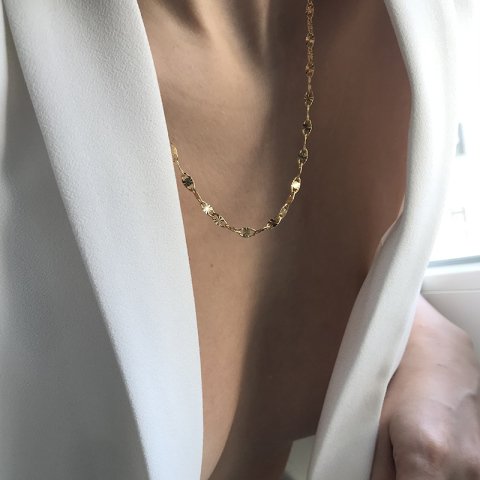 Vintage Sun Zincir Kolye