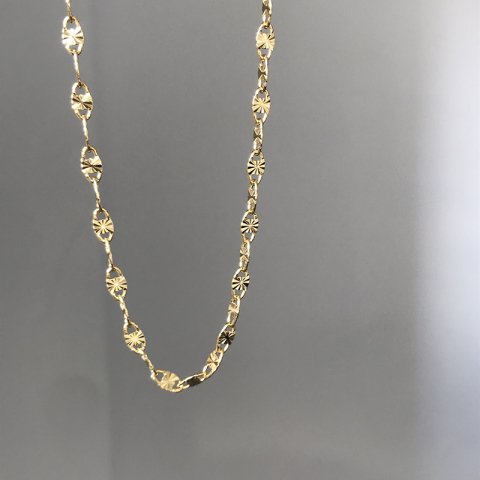 Vintage Sun Zincir Kolye