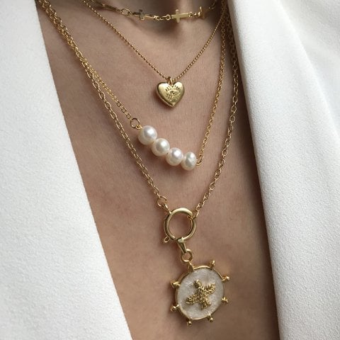Four Pearls Kolye