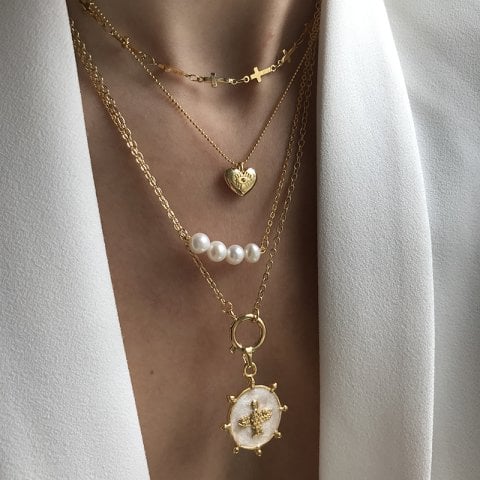 Four Pearls Kolye