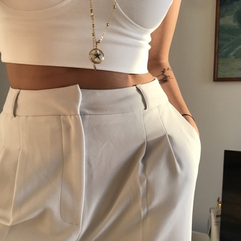 Yıldız Madalyon Kolye