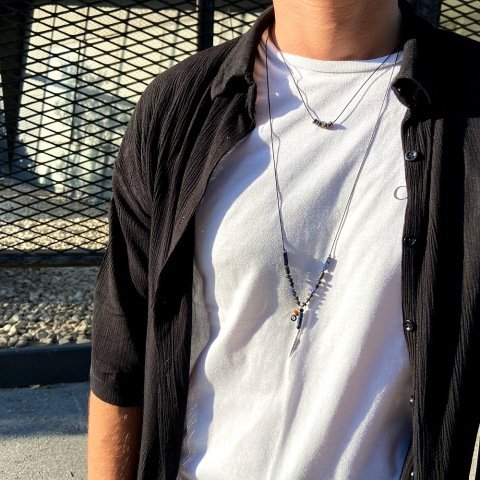 Blue Shades Lapis Lazuli Erkek Kolye