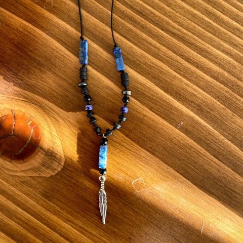 Blue Shades Lapis Lazuli Erkek Kolye