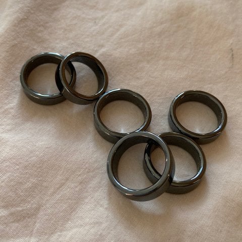 Hematit Taş Yüzük