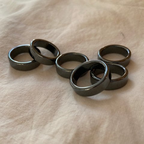 Hematit Taş Yüzük