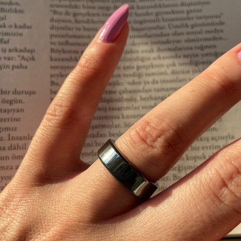 Hematit Taş Yüzük