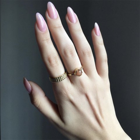 Turuncu Akik Taşı Yüzük