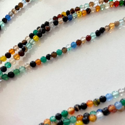 Doğal Taş Mix Kolye