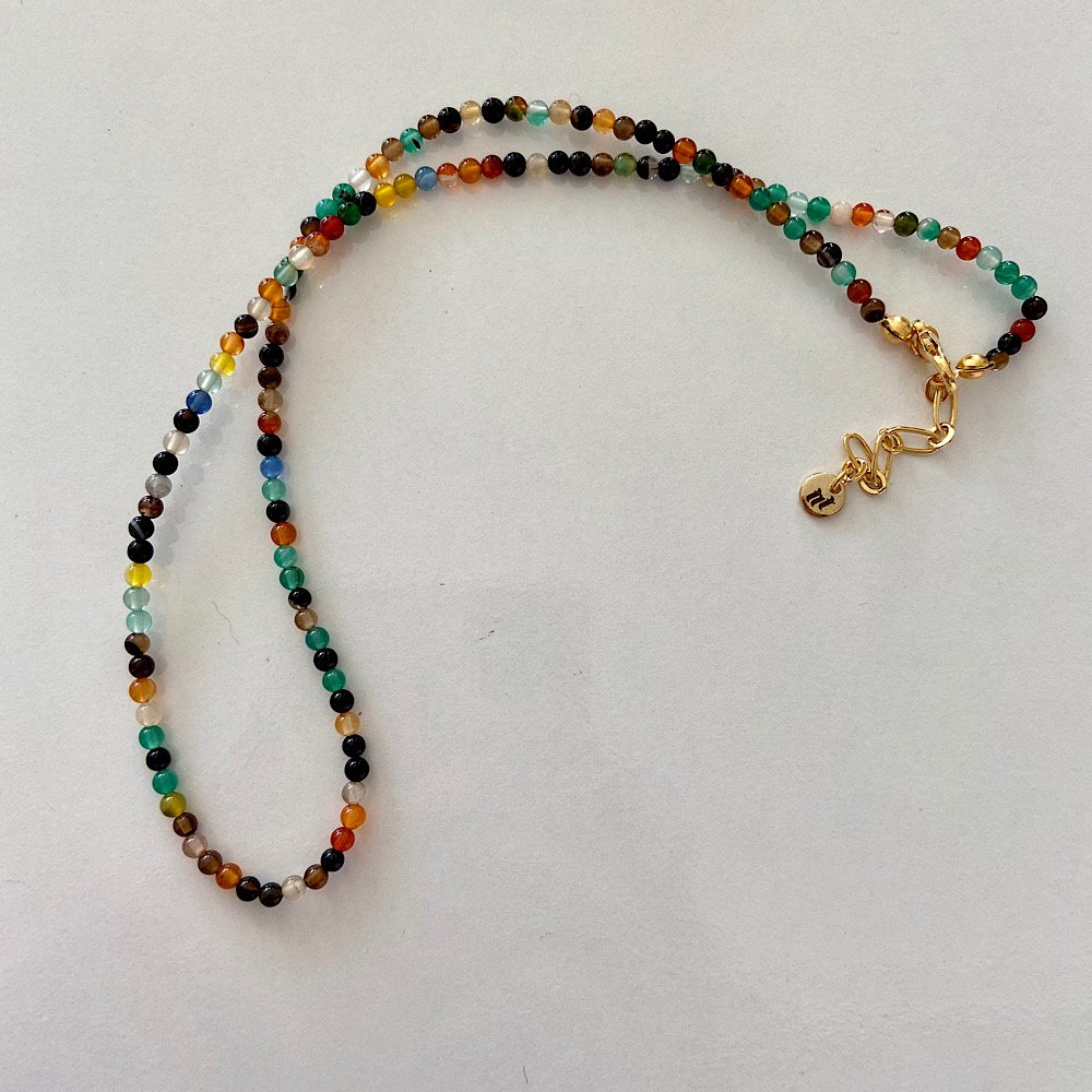 Doğal Taş Mix Kolye