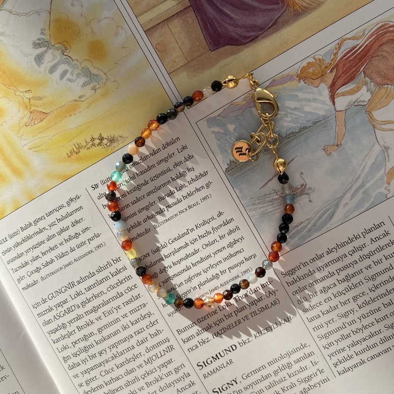 Doğal Taş Mix Bileklik