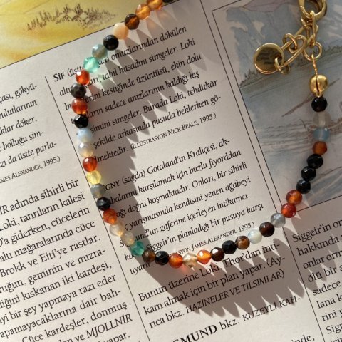 Doğal Taş Mix Bileklik