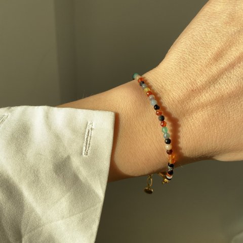 Doğal Taş Mix Bileklik