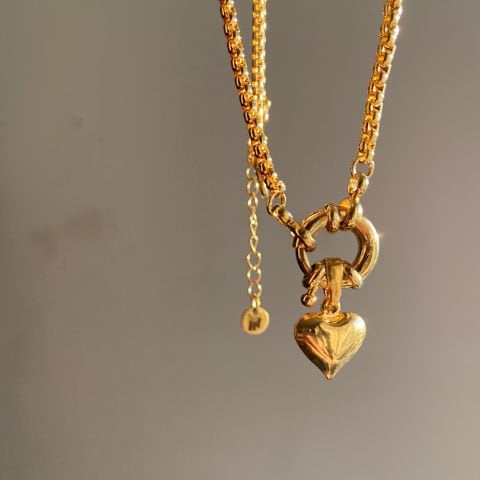 Sailor Heart Kalp Kolye