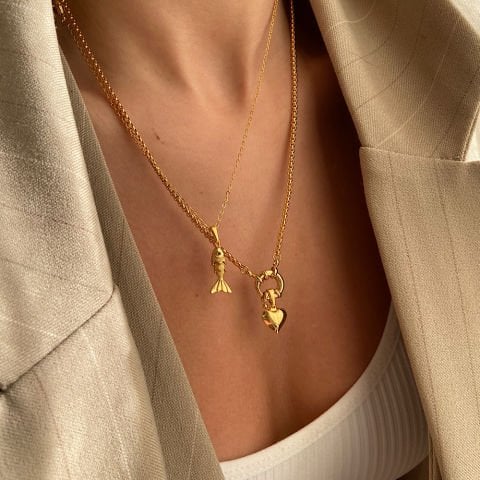 Sailor Heart Kalp Kolye