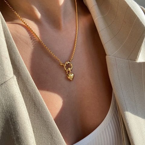 Sailor Heart Kalp Kolye