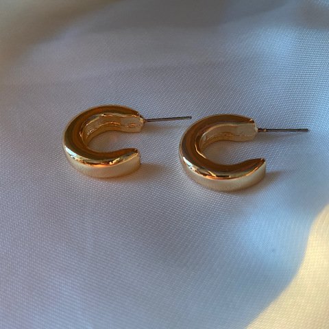 Basic Kalın Halka Küpe