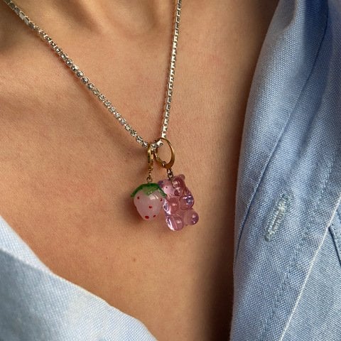 Swarovski Taş Kolye