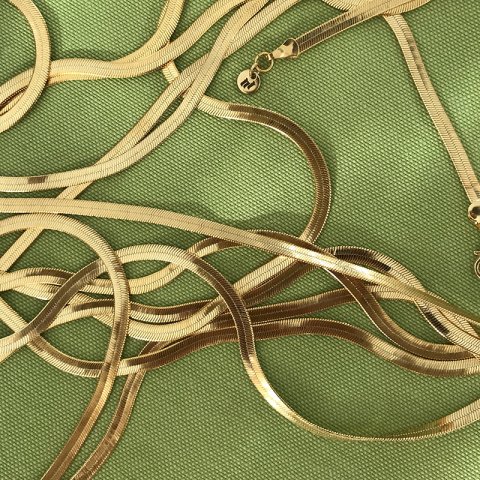 İtalyan Hasır Zincir Kolye