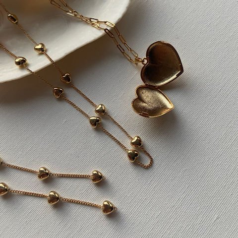 Mezat Zamanı Goldies Kalp Set