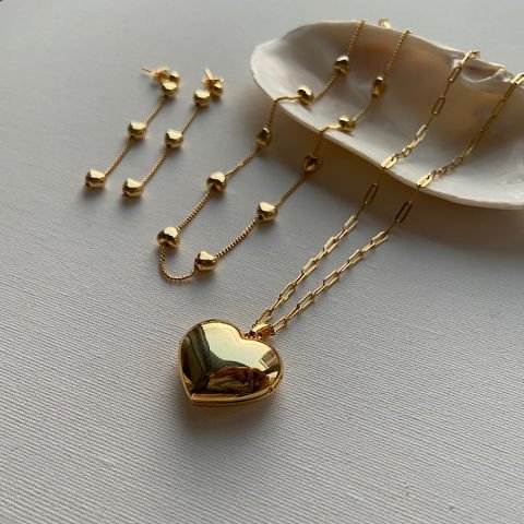 Mezat Zamanı Goldies Kalp Set