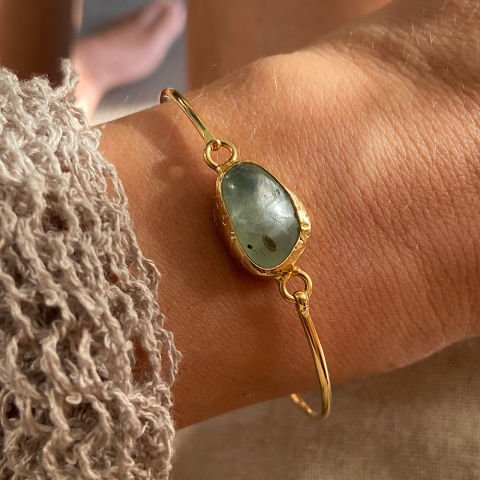 Prinayt Cebrail Taşı Kelepçe Bileklik