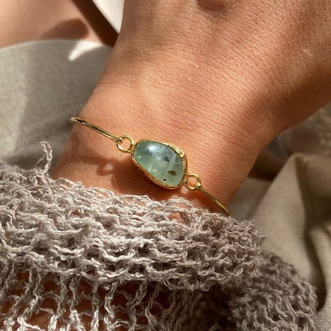 Prinayt Cebrail Taşı Kelepçe Bileklik