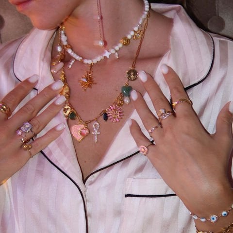 Heart of The Sun Charm Kolye