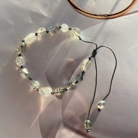 Labradorit Örgü Bileklik