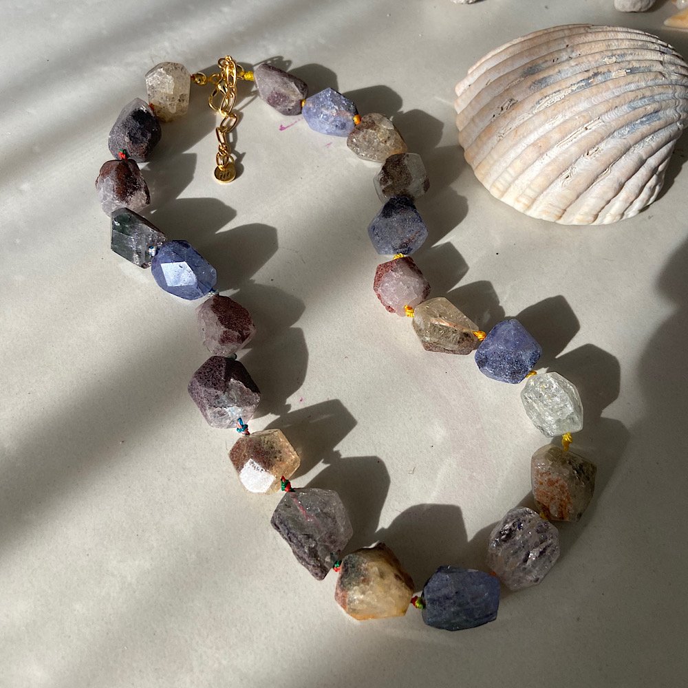 Roots of Light Doğal Taş Mix Kolye