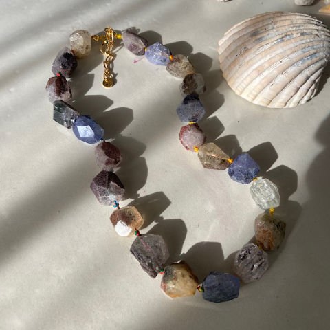 Roots of Light Doğal Taş Mix Kolye