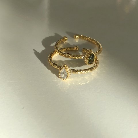 Minimal Damla Yüzük