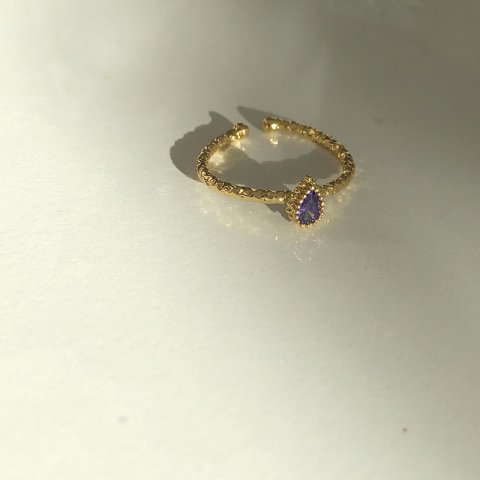 Minimal Damla Yüzük